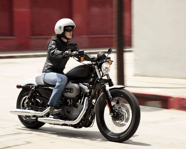 women on harley